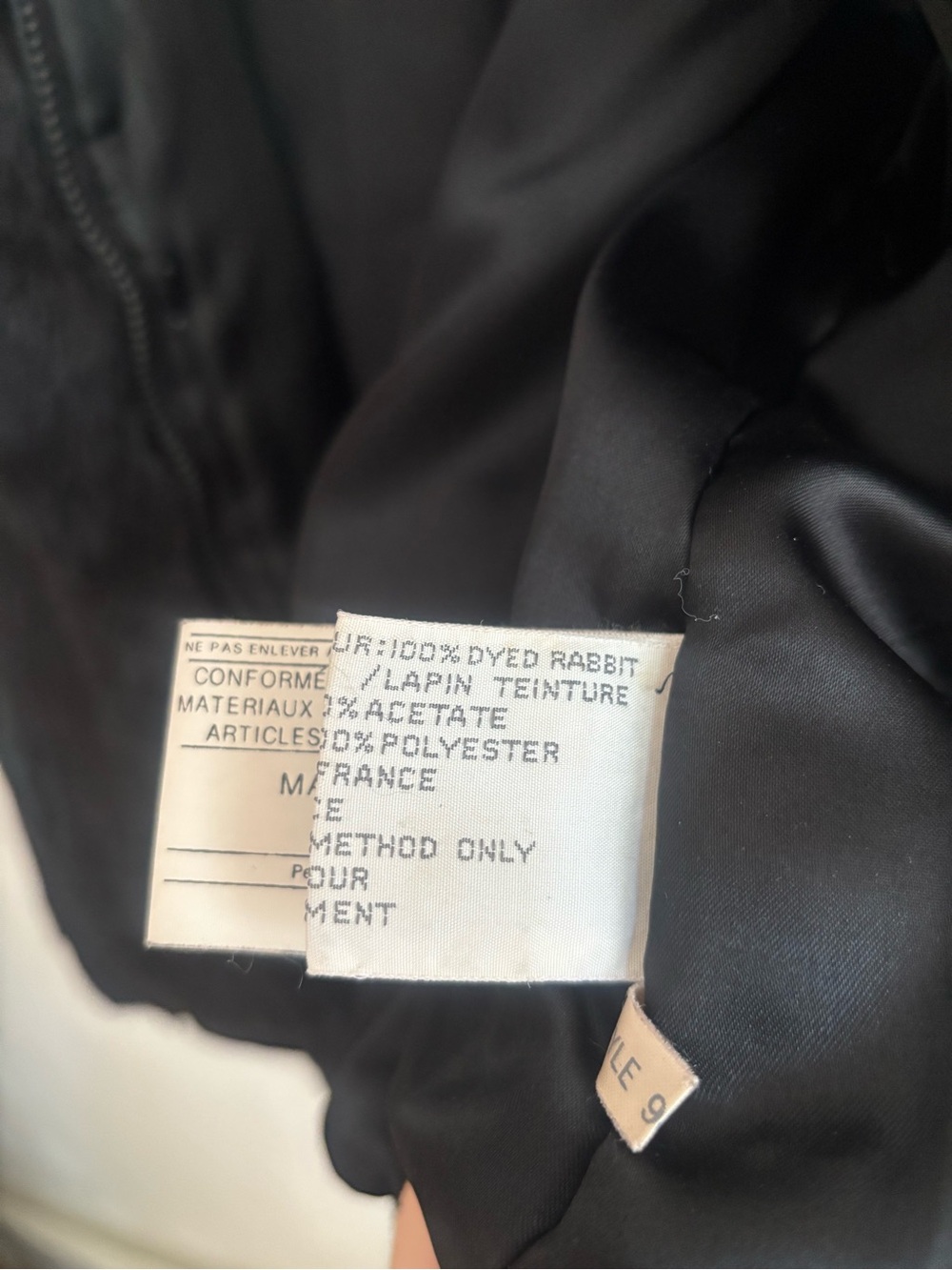Rabbit Fur Jacket - Picture 5 of 5